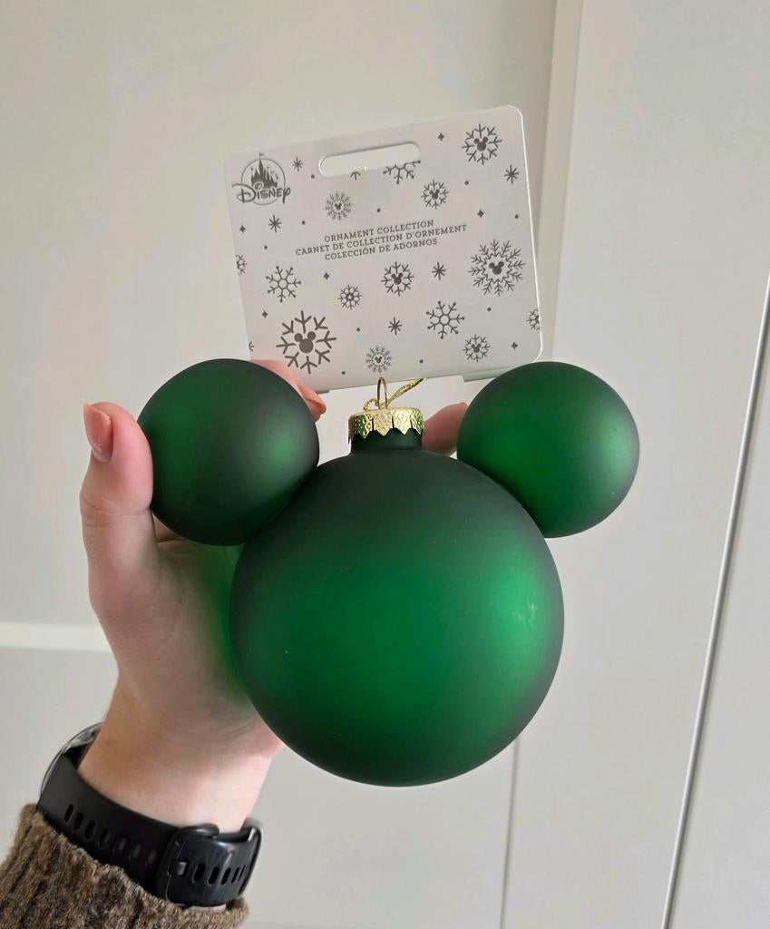 Disney Store Mickey Mouse kerstbal kerst ornament NIEUW, Verzamelen, Disney, Ophalen of Verzenden, Nieuw