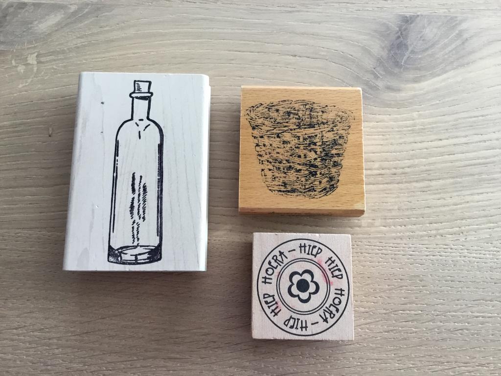 Houten stempels, Hobby en Vrije tijd, Stempelen, Ophalen of Verzenden, Houten stempel