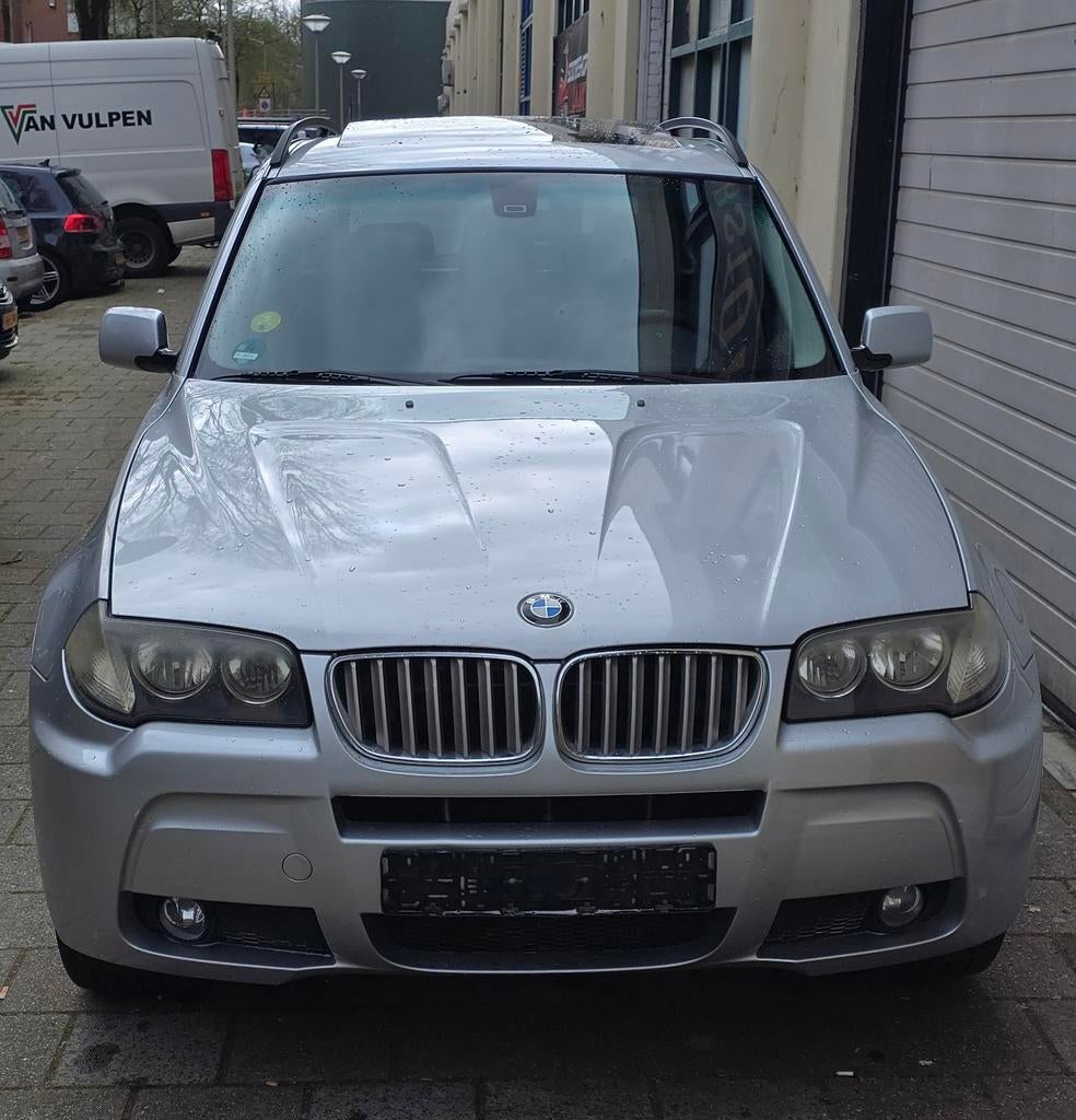 BMW X3/3.0 SI/ X-Drive 2008 Grijs, Auto's, BMW, Automaat, 1800 kg, 2996 cc, Leder