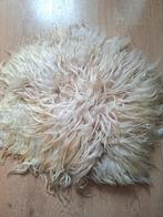 Schapenvacht Drents Heideschaap 70cm diameter, Ophalen of Verzenden, Rond, 50 tot 100 cm, 50 tot 100 cm