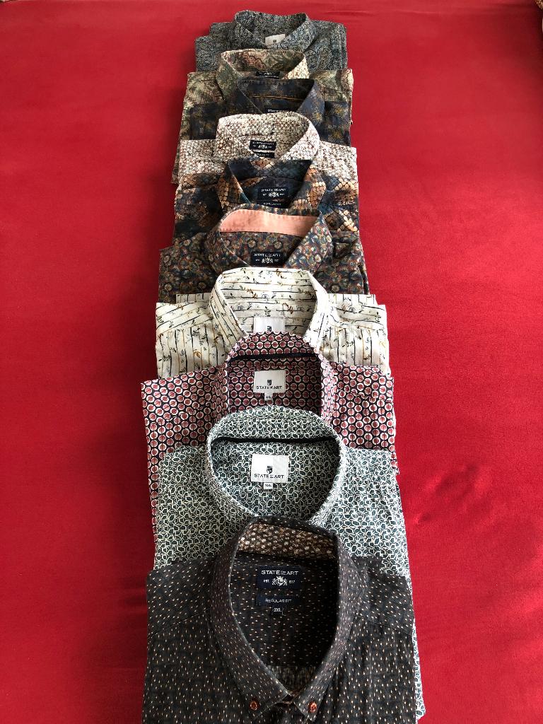 10 STATE OF ART HEREN OVERHEMDEN 3xl, STATE OF ART, Overige kleuren, Verzenden, Nieuw