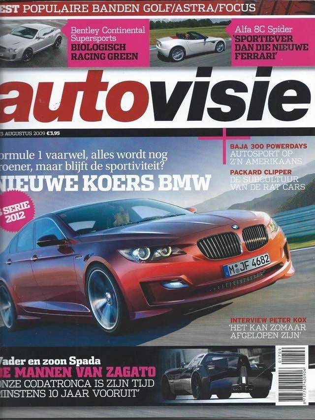 Autovisie 17 2009 : Mercedes Benz - Audi A5 Sportback - Alfa, Ophalen of Verzenden, Gelezen, Algemeen