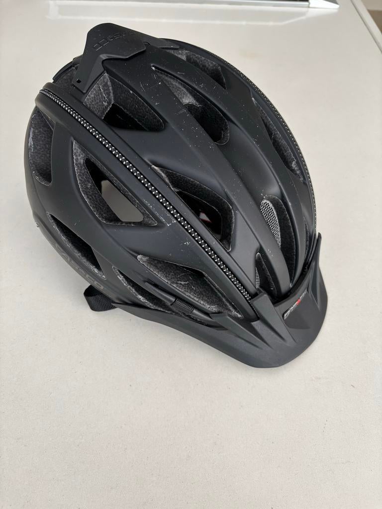 Zwarte Casco fietshelm, maat L 58-62 cm goede staat!, Ophalen of Verzenden, Zo goed als nieuw, Helm