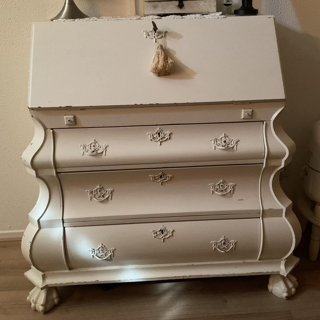 Brocante buiksecretaire, Huis en Inrichting, Kasten | Ladekasten, Ophalen, Gebruikt, 100 tot 150 cm, 50 tot 100 cm