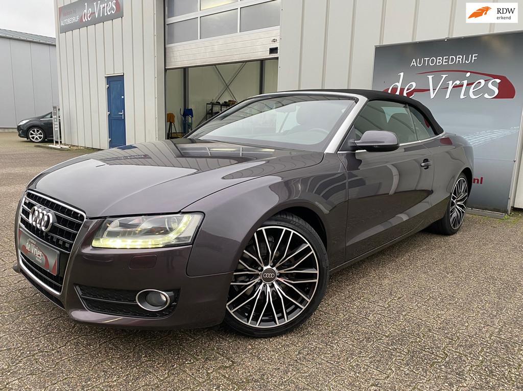 Audi A5 Cabriolet 1.8 TFSI S-edition / Clima / Cruise / Navi, Auto's, Euro 5, Gebruikt, Cabriolet, 4 stoelen
