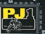 Sticker: PJ1 - The chain lube, Ophalen of Verzenden, Zo goed als nieuw, Auto of Motor
