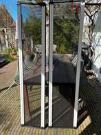 Dubbele Plissé Hordeur - Wit (960x1971/2000), Kunststof, 80 tot 100 cm, Hordeur, Nieuw