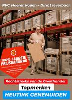 PVC VLOEREN TOPMERKEN HEUTINK GENEMUIDEN, Ophalen, Crème, 75 m² of meer, Overige typen