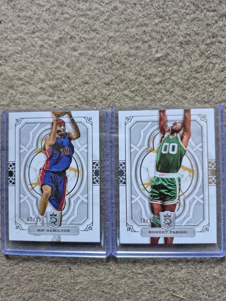 PSA Kaarten: Rip Hamilton & Robert Parish NBA, Hobby en Vrije tijd, Verzamelkaartspellen | Overige, Ophalen of Verzenden, Nieuw
