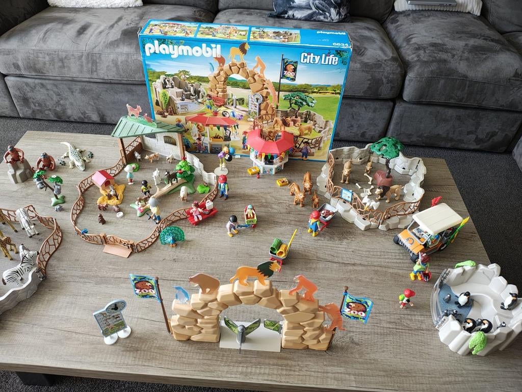 Playmobil dierentuin in zeer goede staat., Ophalen of Verzenden, Zo goed als nieuw