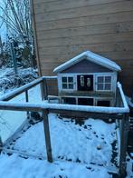 Gratis konijnenvilla konijnenhok tot vrijdag beschikbaar, Dieren en Toebehoren, Knaagdieren en Konijnen | Hokken en Kooien, Ophalen