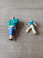 Vintage broches, jaren 40 Vrouw en Tennisspeler, Ophalen of Verzenden, Gebruikt