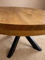 Ronde eettafel mangohout 120 cm Industrieel Nieuw, Ophalen, 100 tot 150 cm, Rond, Nieuw