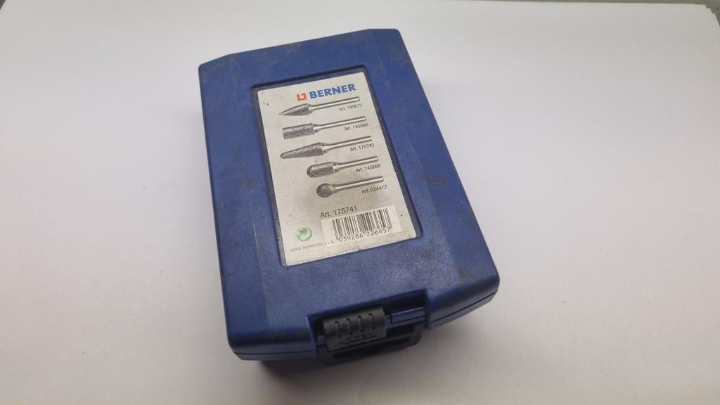 BERNER Frees set 4-delig in handige opbergbox, Ophalen of Verzenden, Zo goed als nieuw