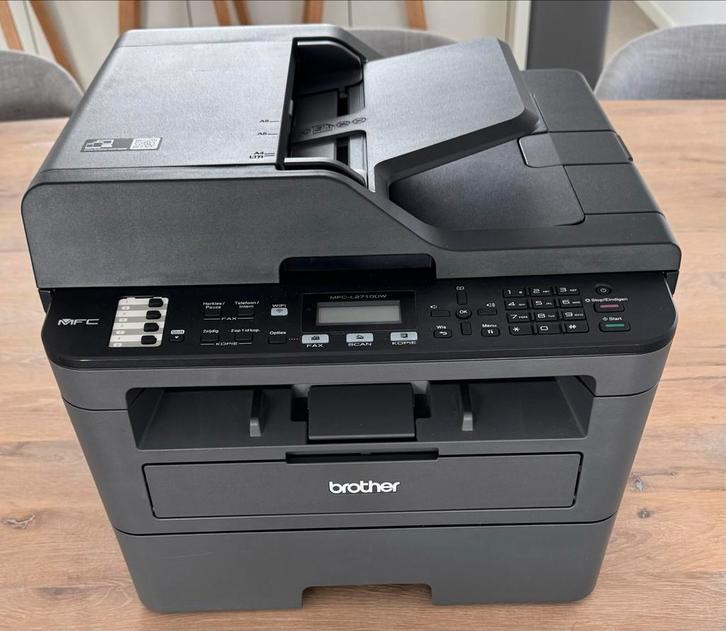 Brother MFC-L2710DW Laserprinter All-in-one Zwart-wit, Computers en Software, Printers, Zo goed als nieuw, All-in-one, Laserprinter
