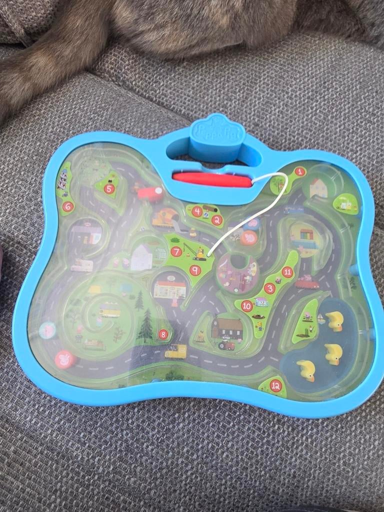 Hasbro Peppa Pig Magnetische Doolhof, Ophalen of Verzenden, Gebruikt, Puzzelen