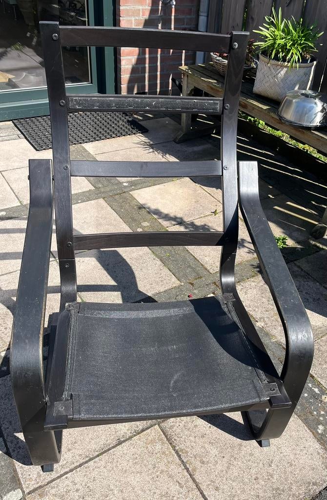 Fauteuil stoel IKEA POÄNG, Ophalen, Gebruikt, 75 tot 100 cm, Modern Scandinavisch