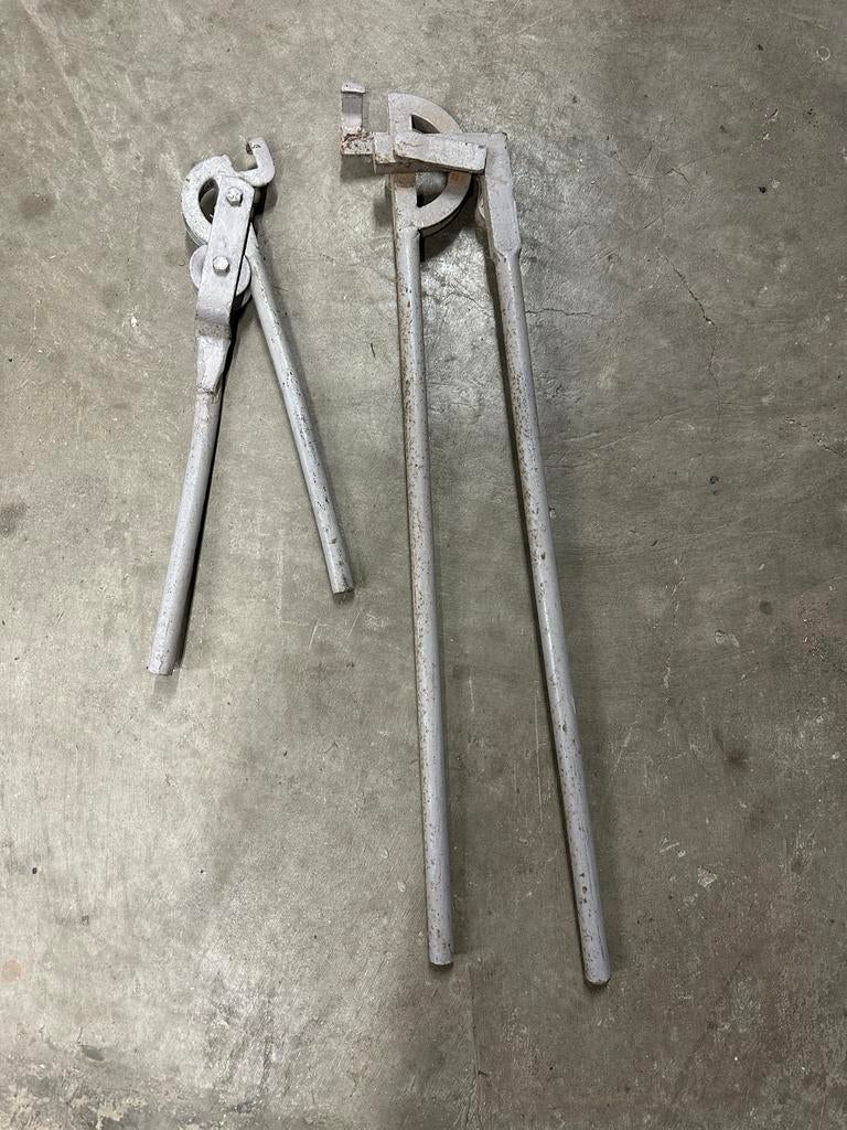 2 buigtangen 12 en 15 mm, Ophalen, Gebruikt