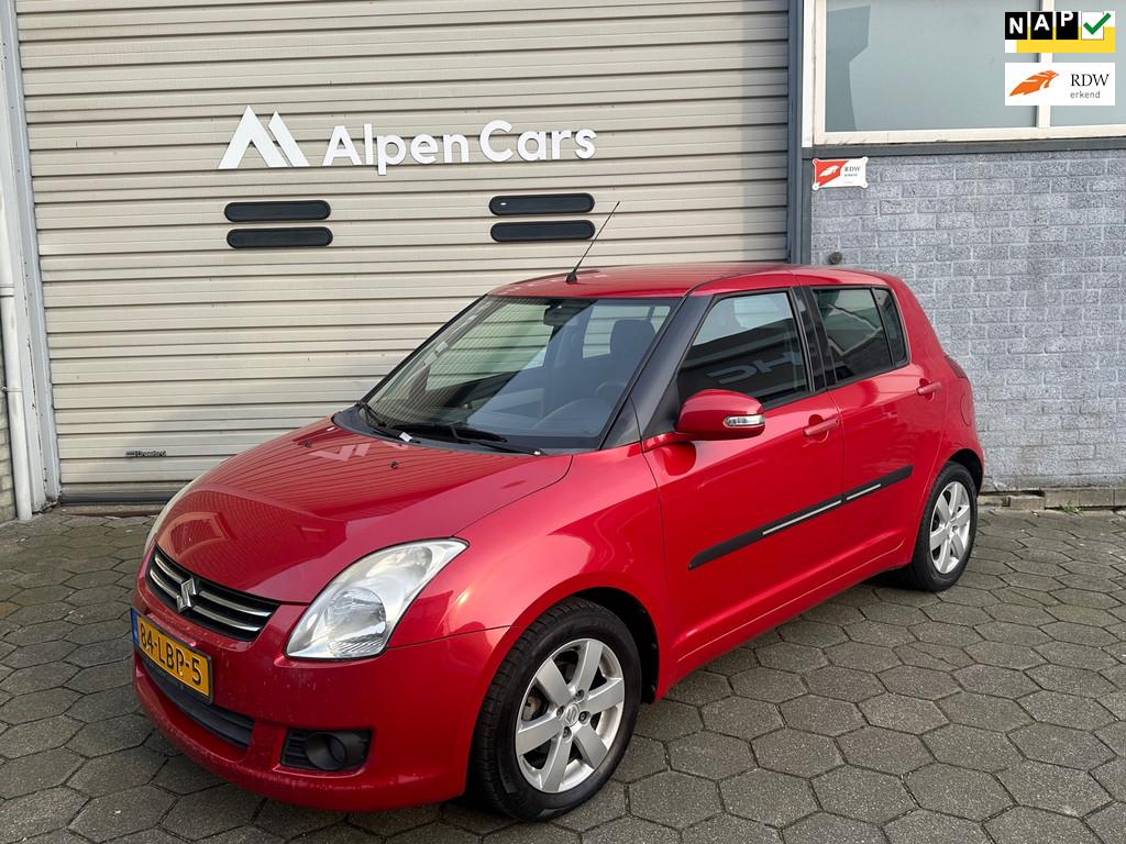 Suzuki Swift 1.3 Limited Dealer onderhouden / stoel verwarmi, Voorwielaandrijving, Zwart, 400 kg, Alcantara
