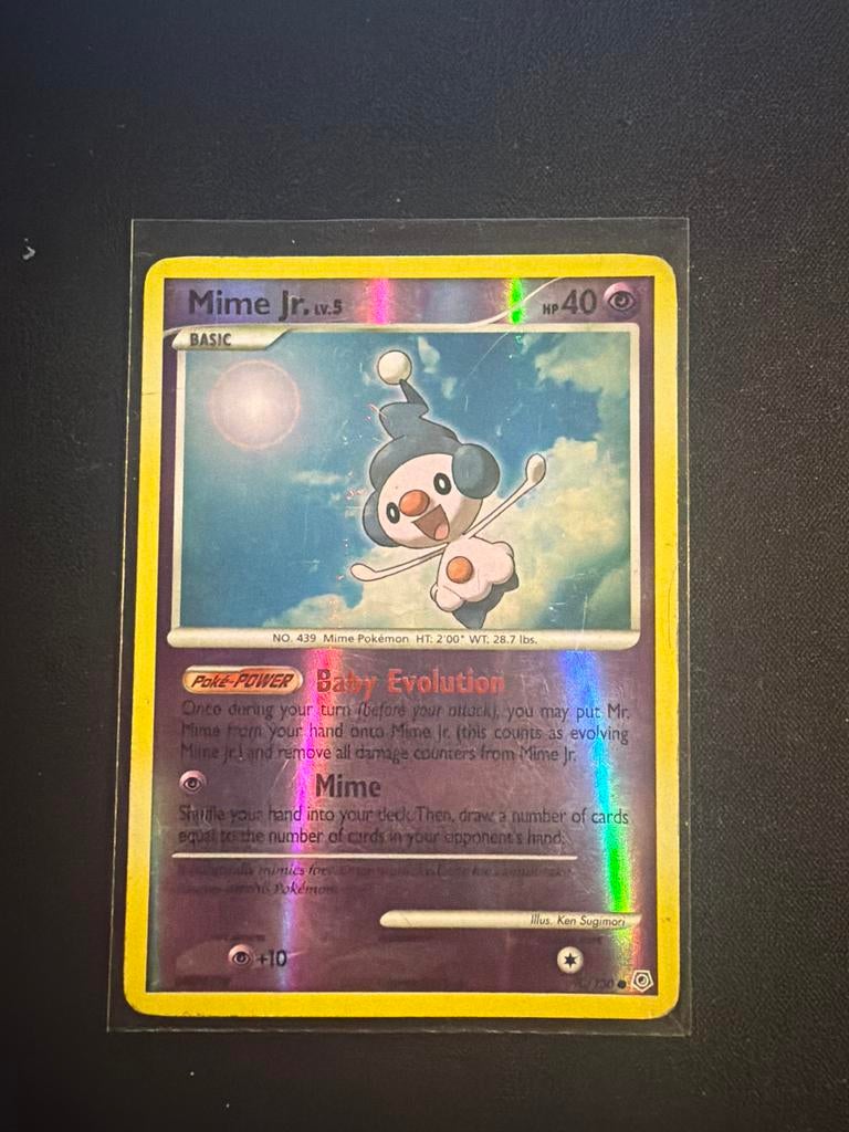 Mime Jr. 90/130, Ophalen of Verzenden, Gebruikt, Losse kaart, Foil