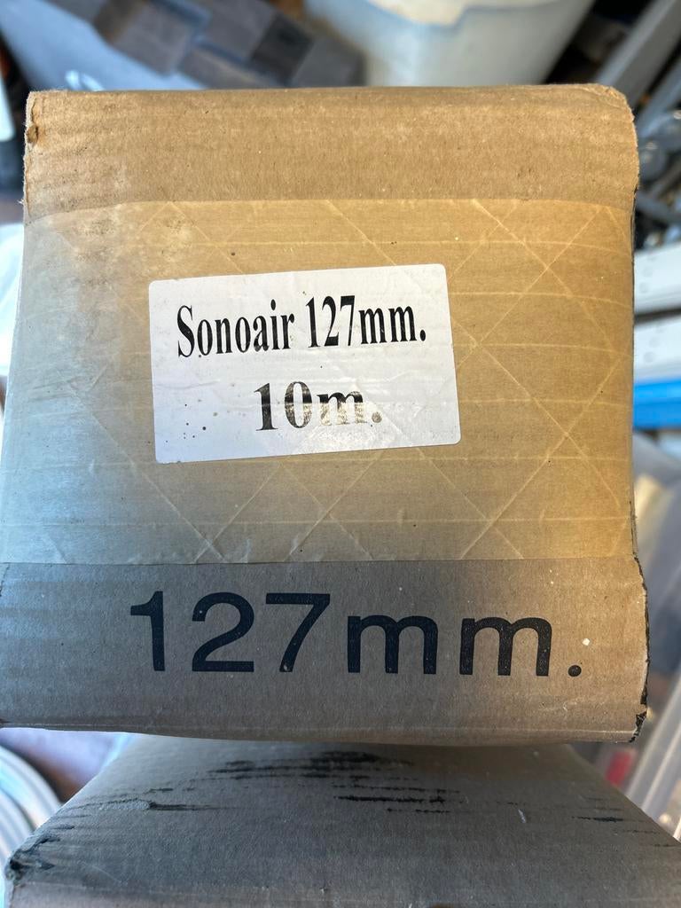 Sonaoir 127mm 10m ventilatieslang, Ophalen of Verzenden, Nieuw, Ventilator