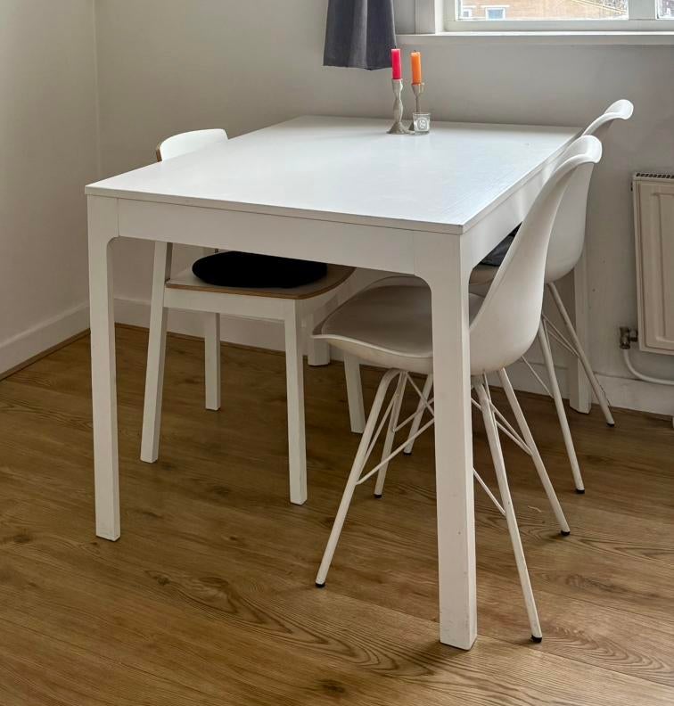 Ikea tafel ekedalen, Huis en Inrichting, Ophalen, Gebruikt, Rechthoekig, 50 tot 100 cm
