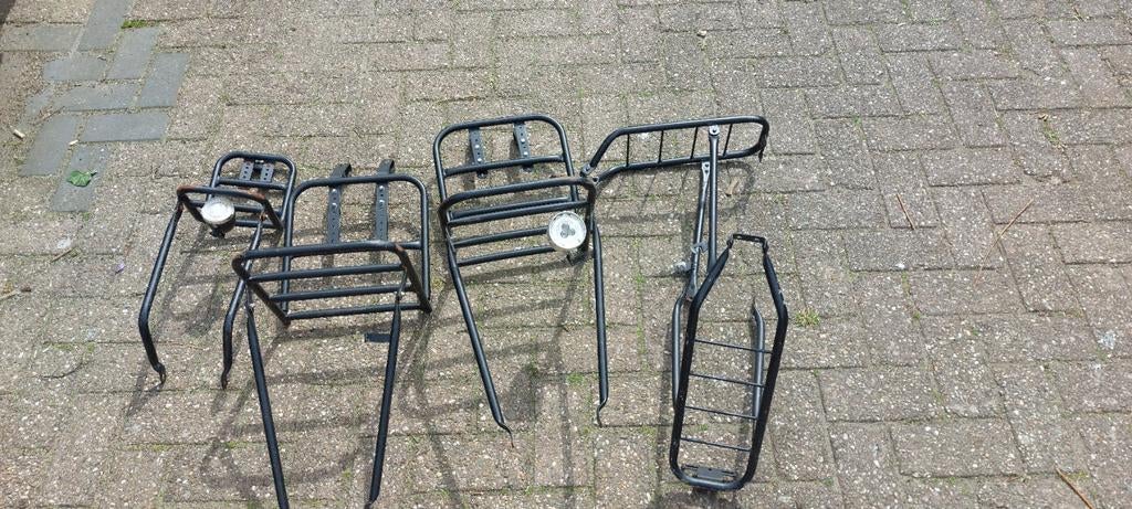Bagagerek + 28 inch wiel rollerbrake, Fietsen en Brommers, Ophalen, Gebruikt