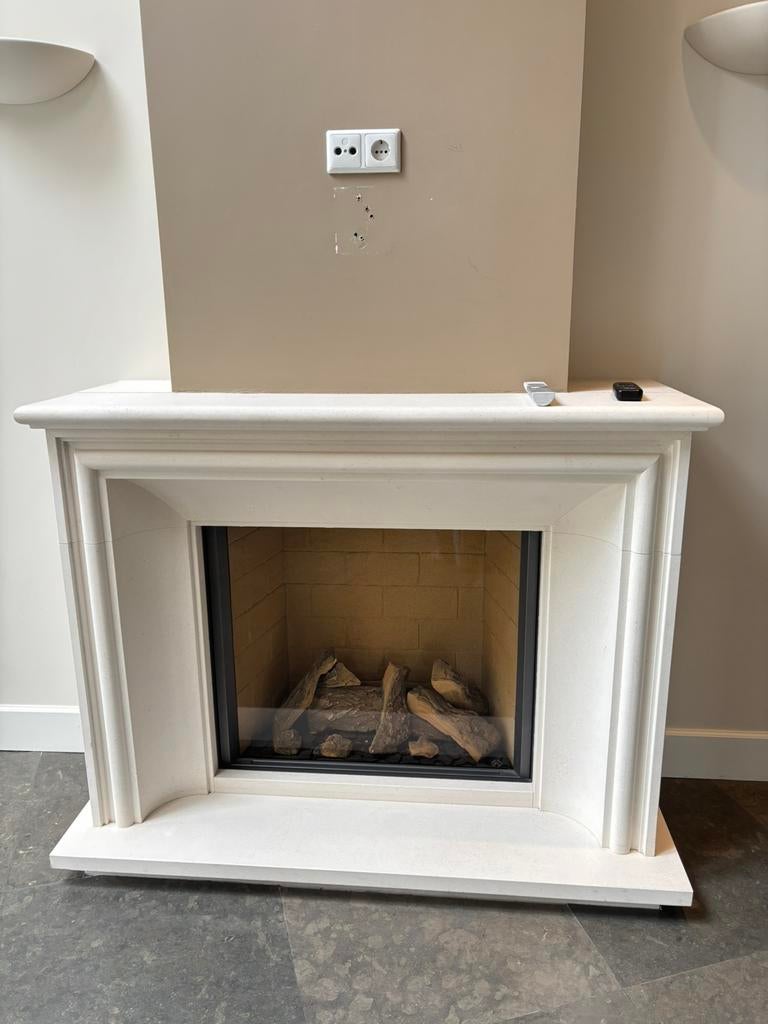 Gashaard Dru, Ophalen, Zo goed als nieuw, Vrijstaande haard, Gashaard