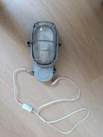 Vintage kooilamp wand industrieel, Ophalen of Verzenden