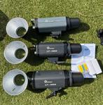 Fotostudio flits lampen Linkstar 400/400/300, Ophalen of Verzenden, Gebruikt, Overige merken