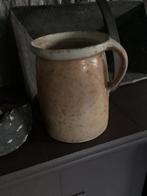 Oude franse grote pot / confitpot.   Antiek frans aardewerk., Ophalen of Verzenden, Zo goed als nieuw