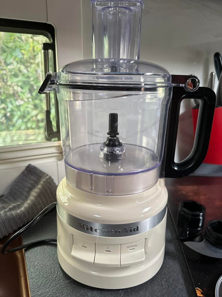 KitchenAid Foodprocessor - Zo goed als nieuw, Witgoed en Apparatuur, Keukenmixers, 2 snelheden, Ophalen of Verzenden, Zo goed als nieuw