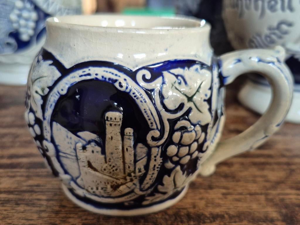 Oude Duitse bierpul 'Stein' Reinhold Merkelbach 50er jaren, Antiek en Kunst, Ophalen of Verzenden
