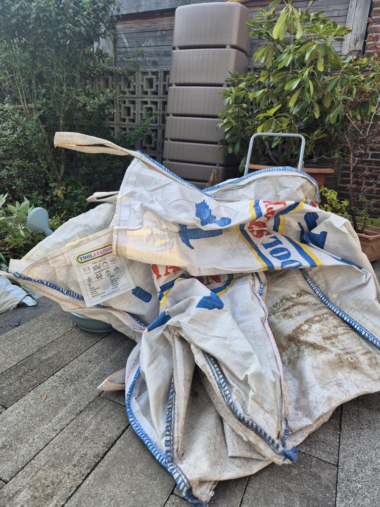 Big Bag / Puinzak - Toolstation (1500kg), Gebruikt, 60 cm of meer, Overige typen, 50 cm of meer