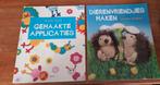 2x Haakboeken: Gehaakte Applicaties & Dierenvriendjes Haken, Breien en Haken, Brenda Smits, Christel Krukkert, Ophalen of Verzenden