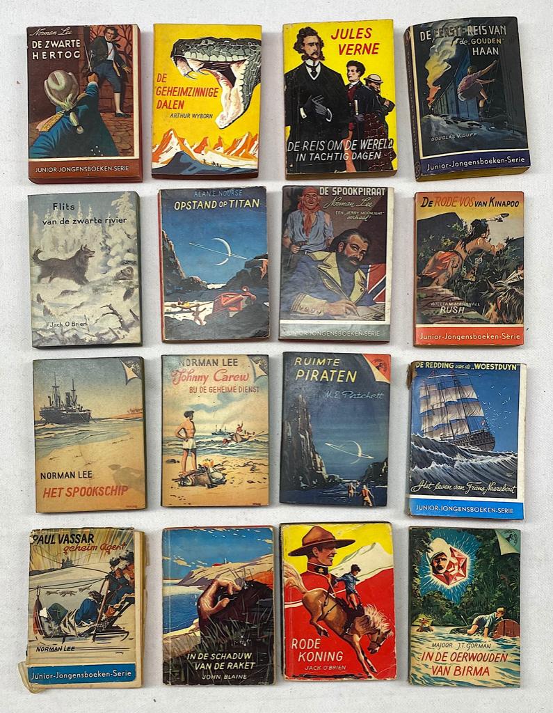 Junior jongensboeken boekenreeks, Diverse auteurs, Fictie, Ophalen, Gelezen