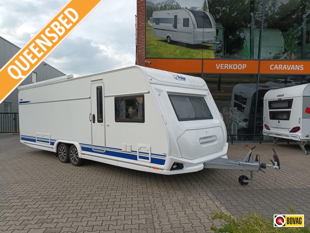 Polar Selected 730 BQD, Caravans en Kamperen, Caravans, Rondzit, Tot en met 4, 1500 - 2000 kg, Bedrijf
