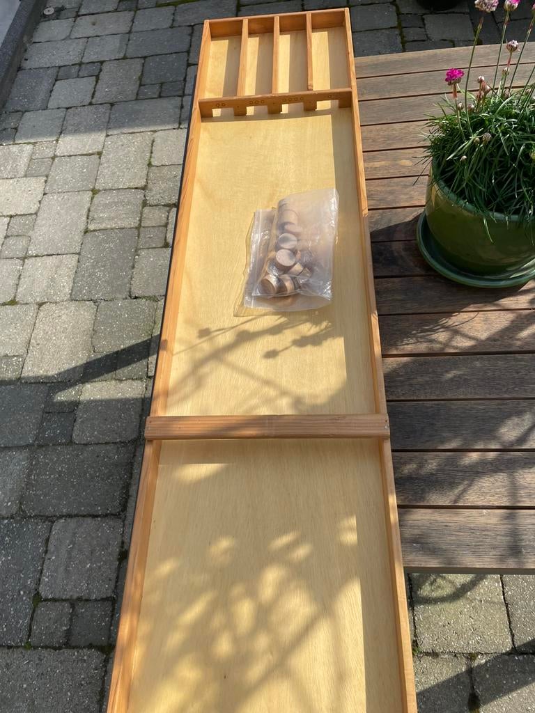 Leuke kinder sjoelbak, Ophalen, Gebruikt