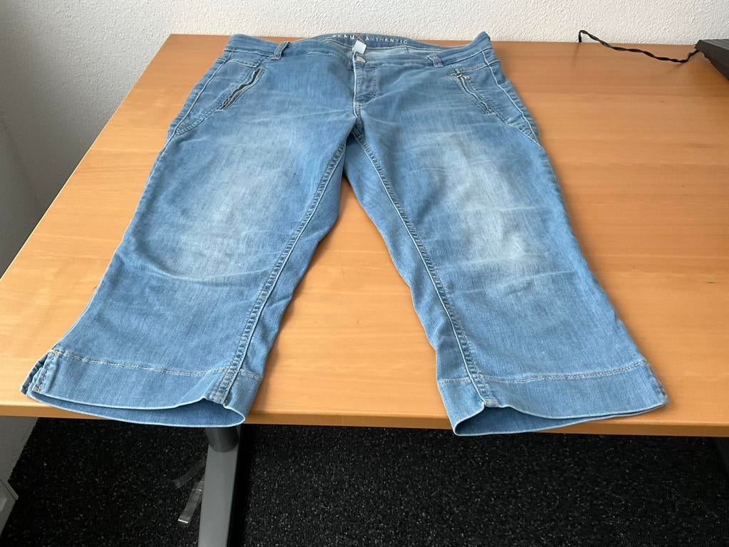 Mac Dream Capri Jeans Dames Maat 42, Ophalen of Verzenden, Zo goed als nieuw, Blauw, W33 - W36 (confectie 42/44)