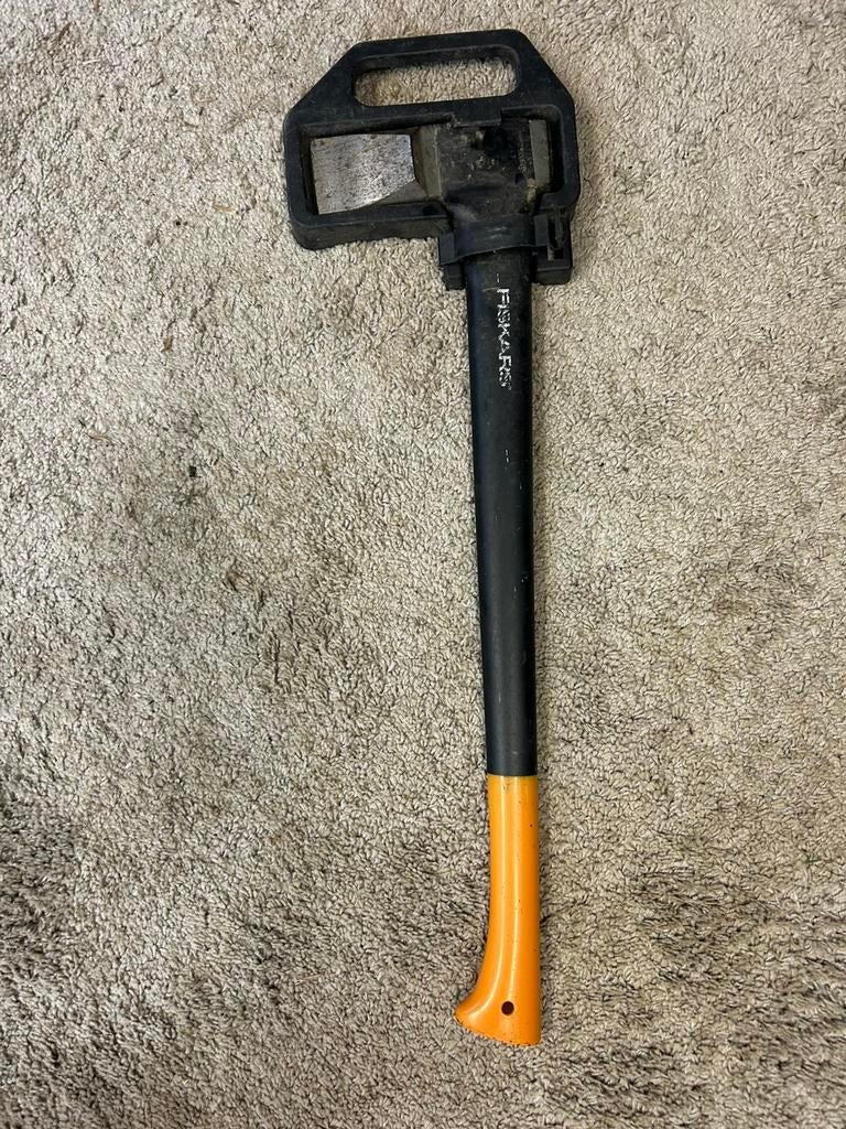 Kloofbijl fiskars x25, Ophalen, Gebruikt, Bijl, Fiskars