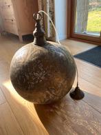 Sfeervolle koperen hanglamp 'Duizend en één Nacht', Ophalen, Gebruikt, 50 tot 75 cm, Marokkaans