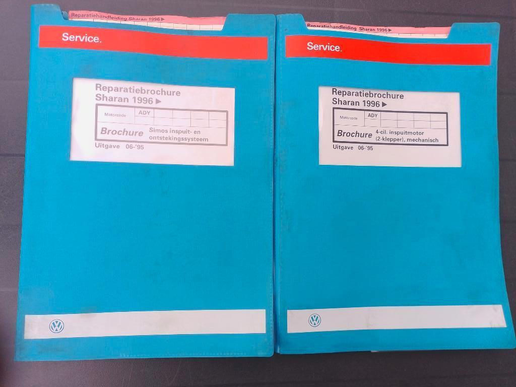 Werkplaatsboeken Vw Sharan 2.0 benzinemotor ADY Golf Corrado, Ophalen of Verzenden, Gelezen, Volkswagen