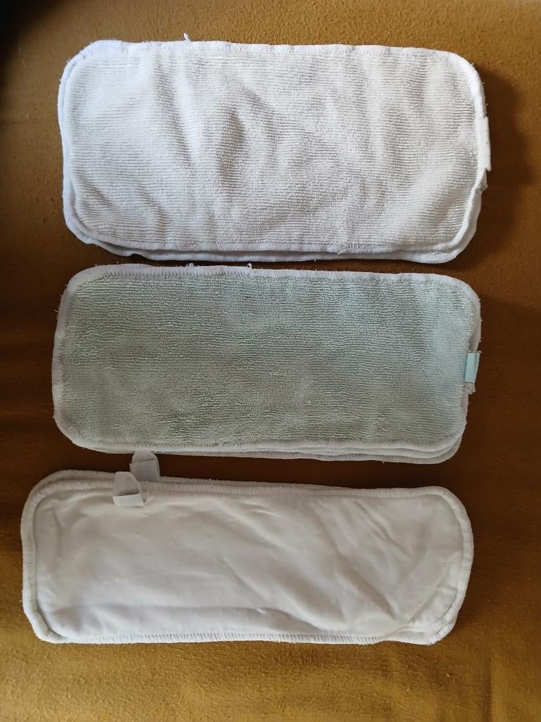 8 boosters voor wasbare luiers, Ophalen of Verzenden, Gebruikt, Jongetje of Meisje