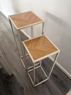 Bijzettafel, Huis en Inrichting, 45 tot 60 cm, Minder dan 55 cm, Rond, Ophalen of Verzenden