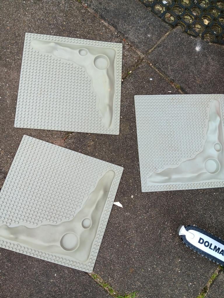 Lego ruimte platen 3 x jaren 80, Ophalen of Verzenden