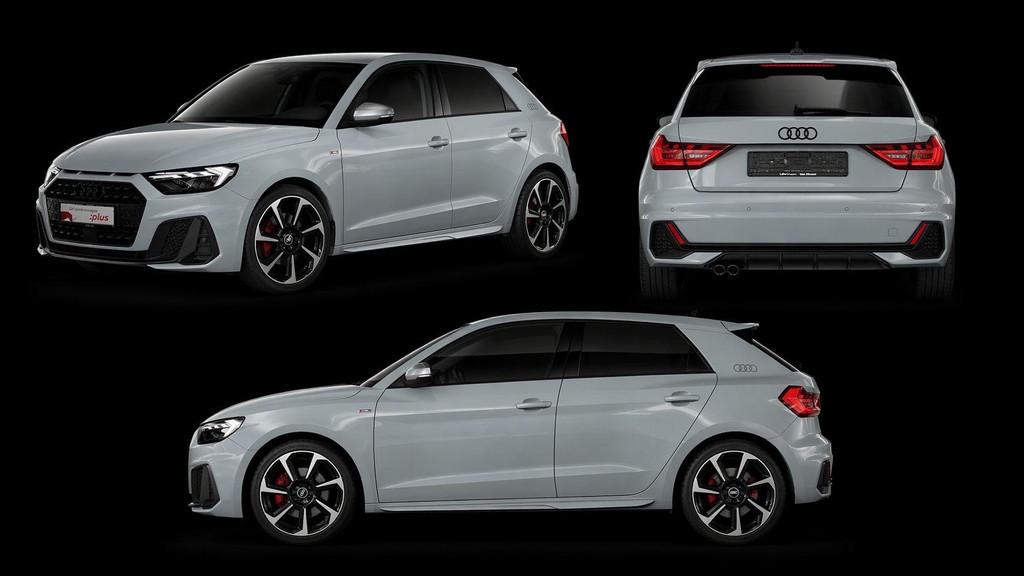 Audi A1 Sportback 40 TFSI S tronic S line Sportback 204PK|Sf, Auto's, Stof, Zwart, 4 cilinders, 1365 kg