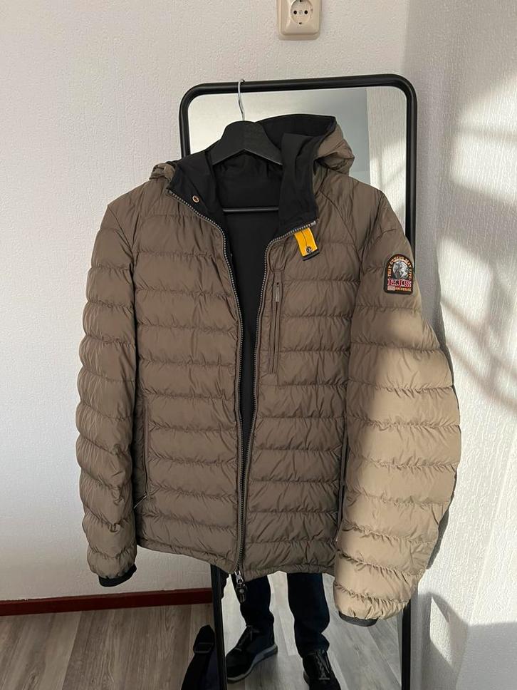 Parajumpers heren jas reversible, Kleding | Heren, Jassen | Zomer, Gedragen, Maat 46 (S) of kleiner, Groen, Ophalen of Verzenden