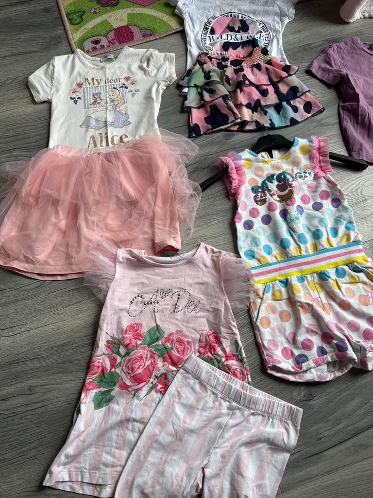 Kledingpakket meisjeskleding 110/116, Ophalen of Verzenden, Gebruikt, Meisje