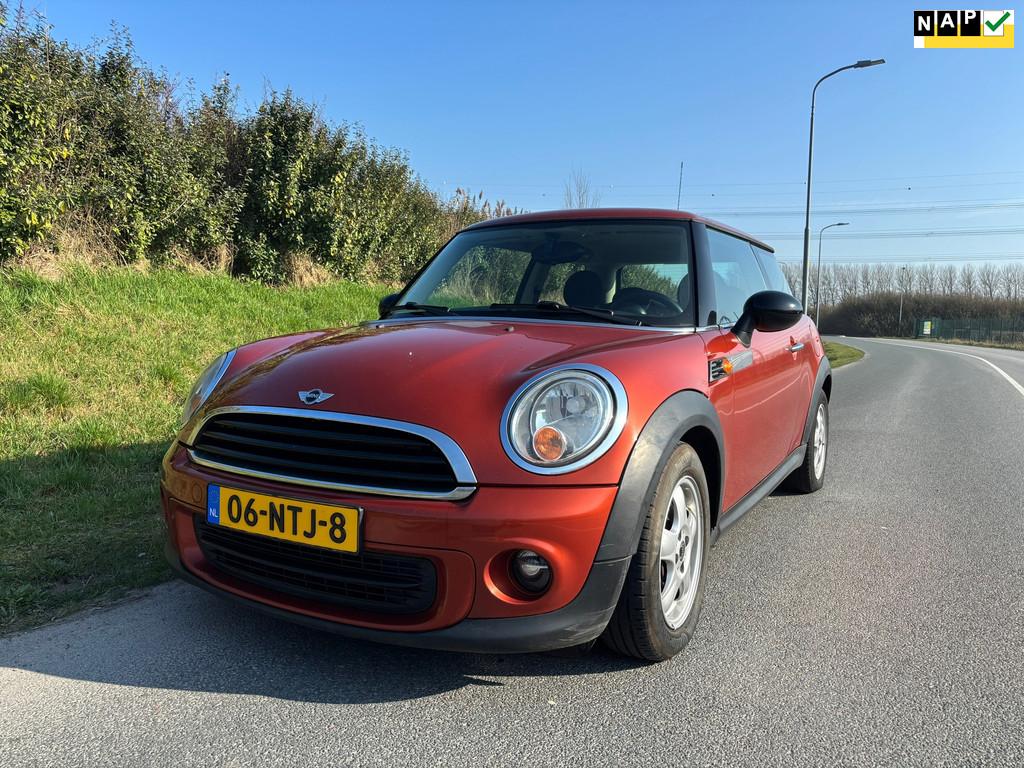 Mini Mini Mini 1.6 One MINIMALIST Business Line | 2010 | 268, Auto's, Mini, Voorwielaandrijving, Euro 5, Stof, Zwart