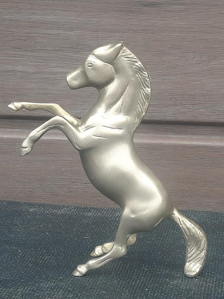 Beeld koper paard, Antiek en Kunst, Antiek | Koper en Brons, Ophalen, Koper